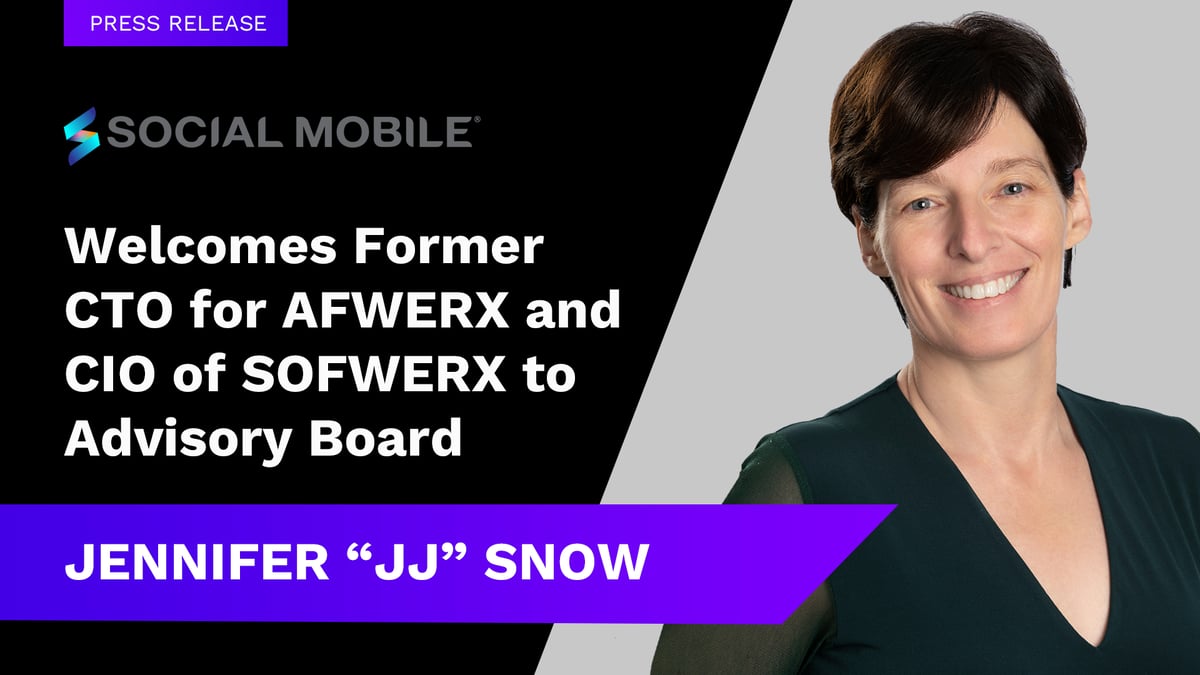 Jennifer "JJ" Snow Joins Social Mobile Advisory Board