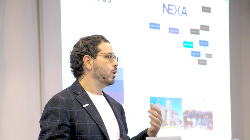 Robert Morcos at EMS London