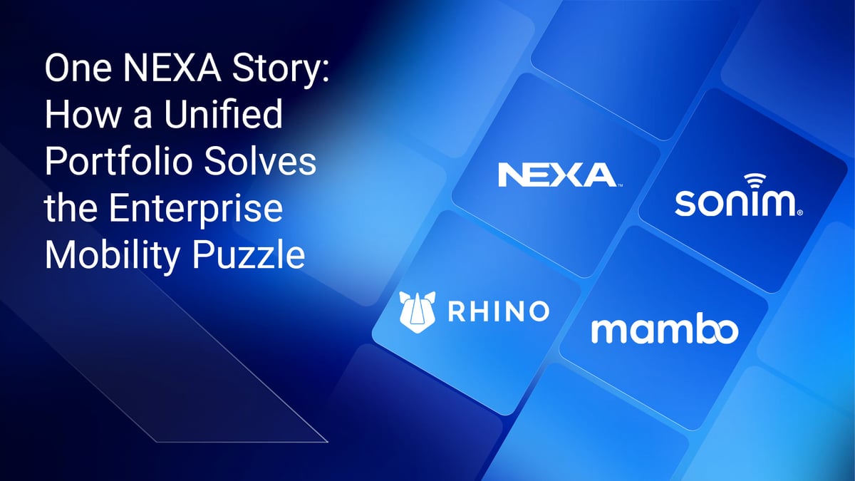 One NEXA Story: How a Unified Portfolio Solves the Enterprise Mobility Puzzle