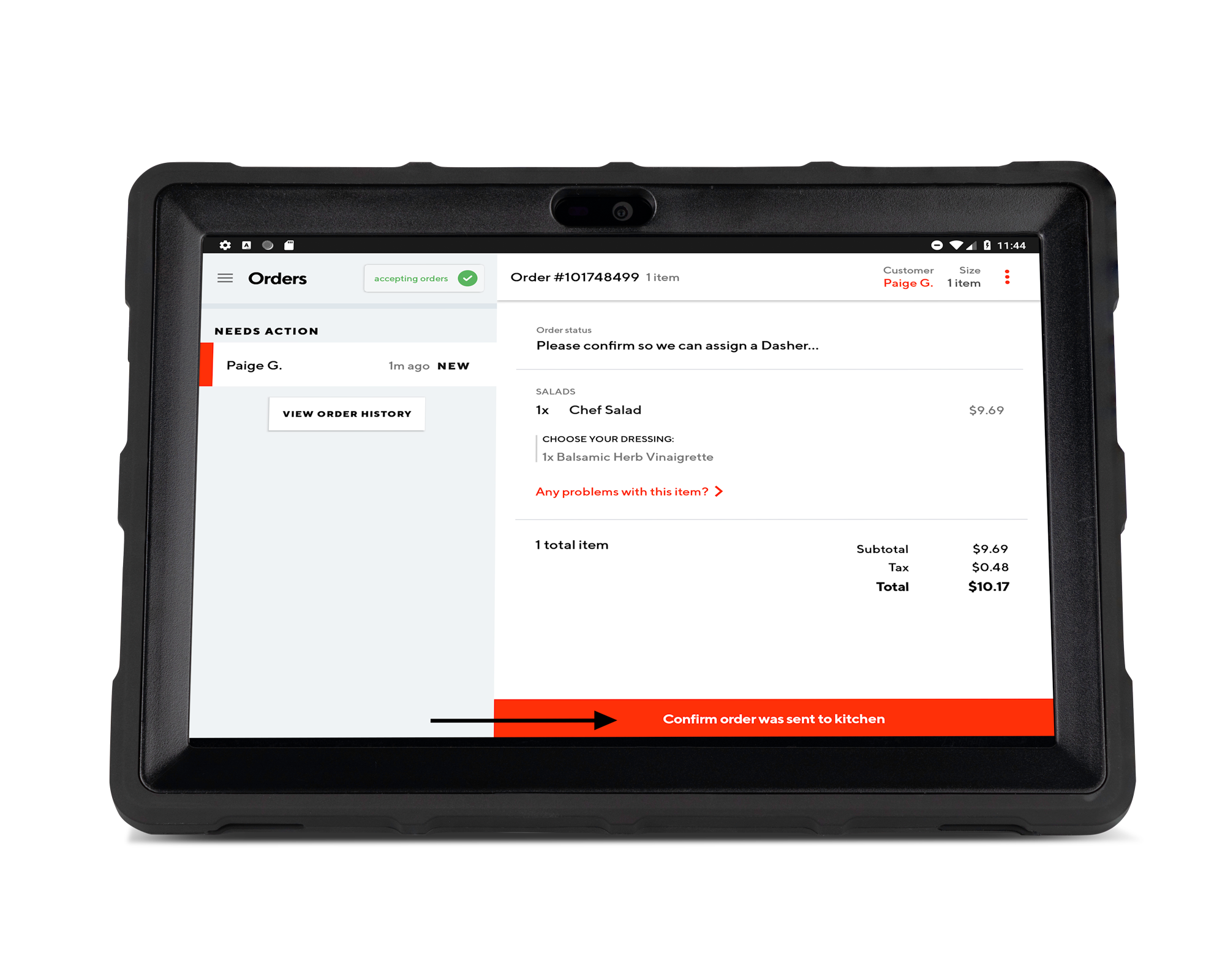 DoorDash Tablet