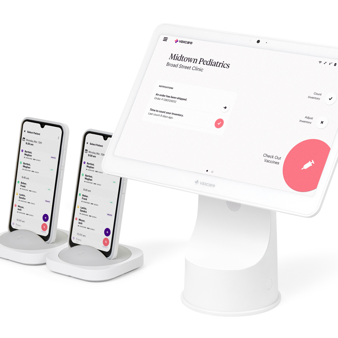 VaxCare Hub and Mobile Hubs