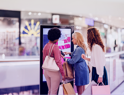 in-store digital signage